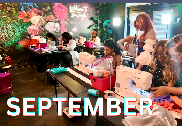 4 Week Creative Sewing Course - September