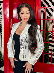 Crystal Luxe Blazer