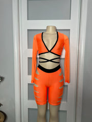 Mirza Neon Orange Set